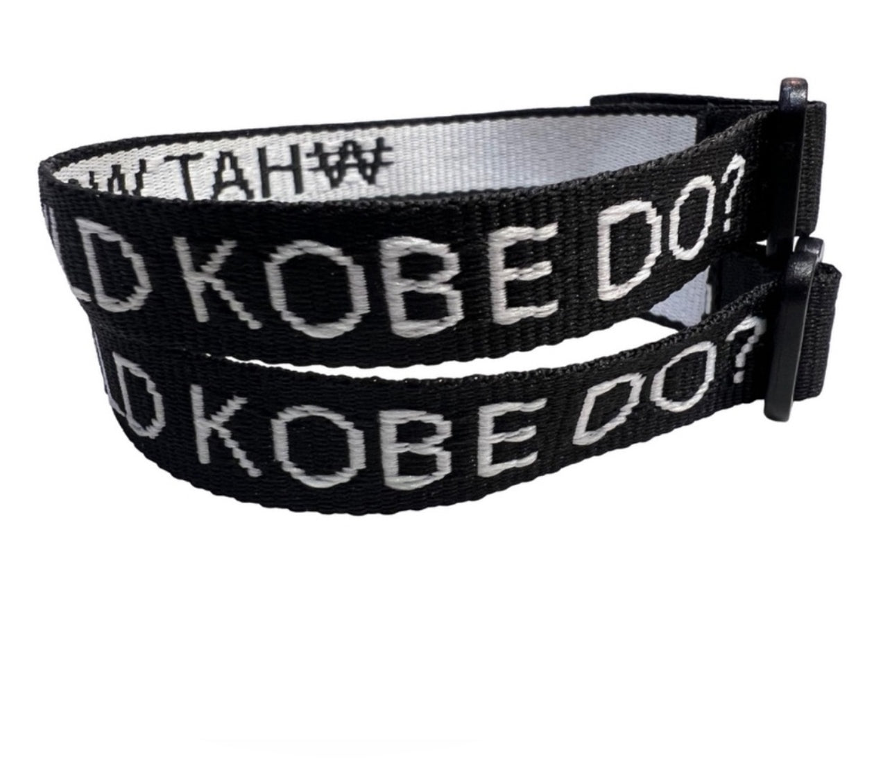 What Would Kobe Do Woven Wrist Bracelet