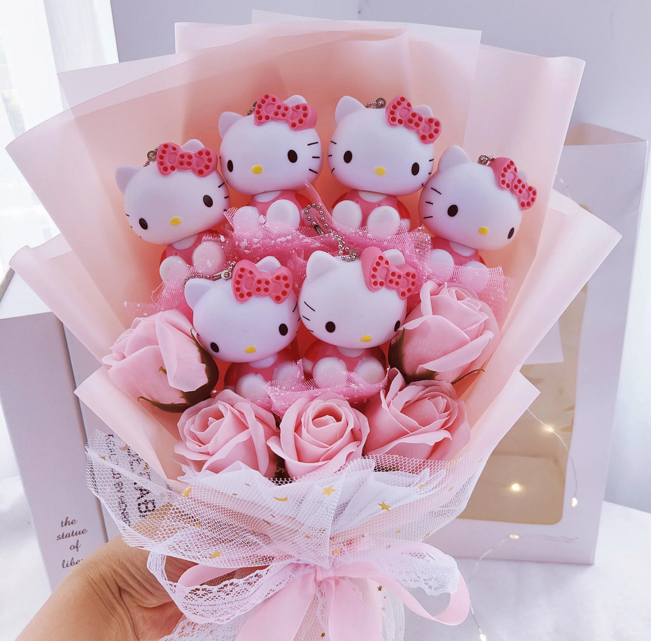 Pretty In Pink Hello Kitty Bouquet