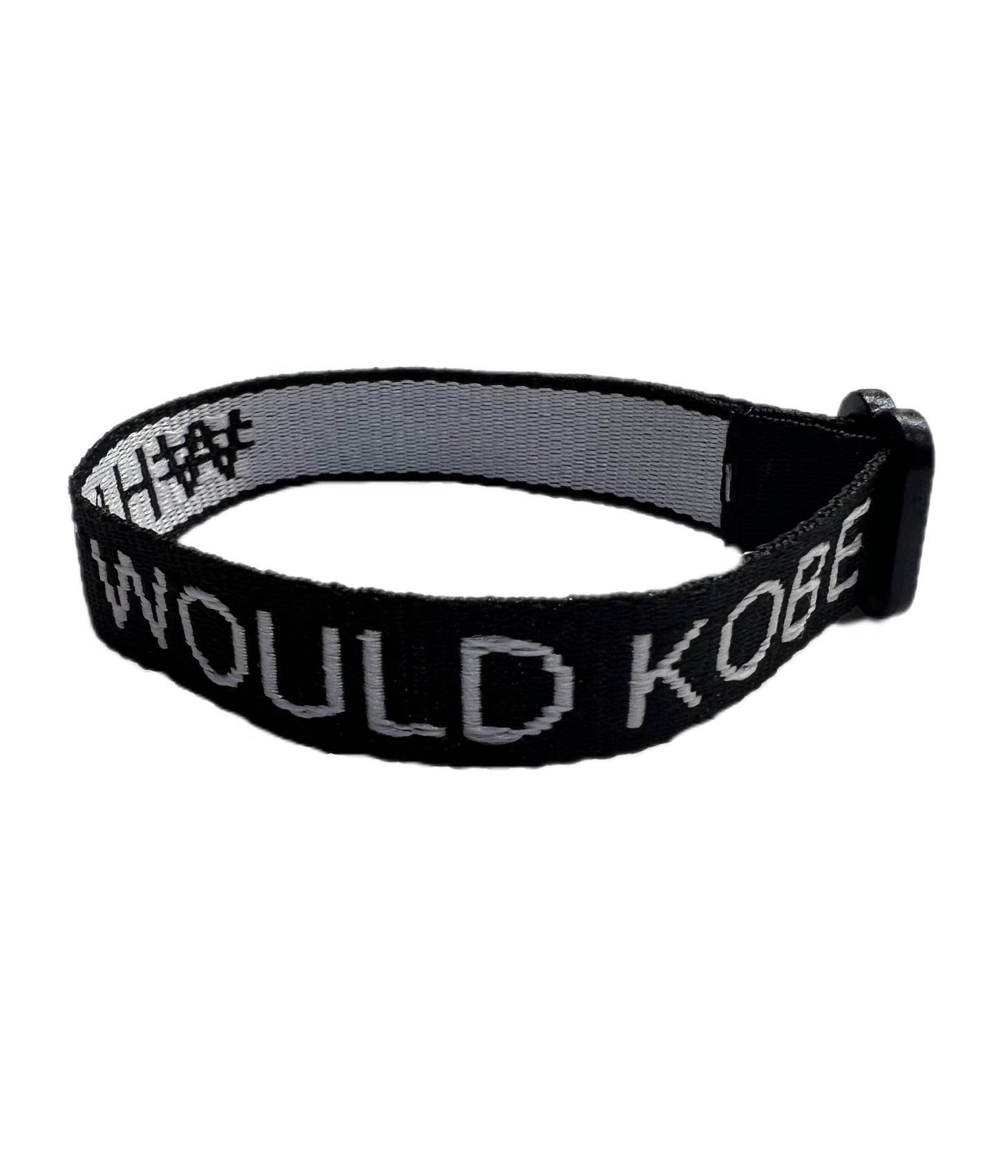 What Would Kobe Do Woven Wrist Bracelet